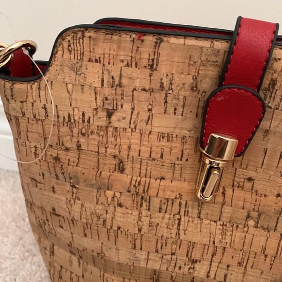 NWOT Artisanal Cork Purse - Picture 2 of 5